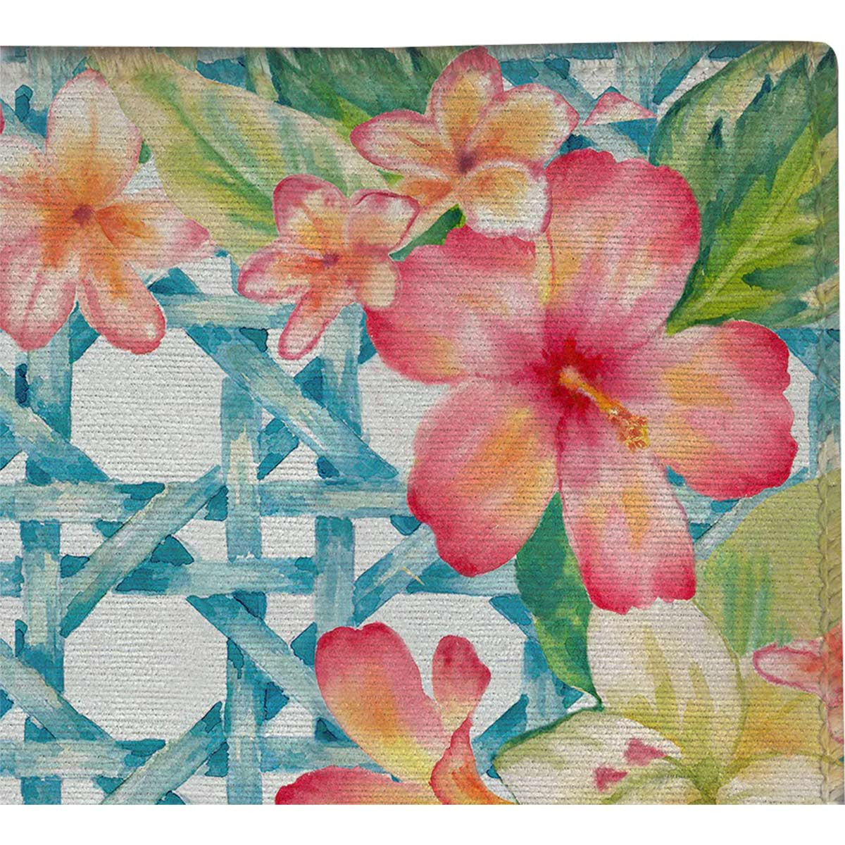 Tropical Florals Outdoor Rug - 2 x 3