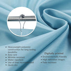 Turtle Happiness Shower Curtain