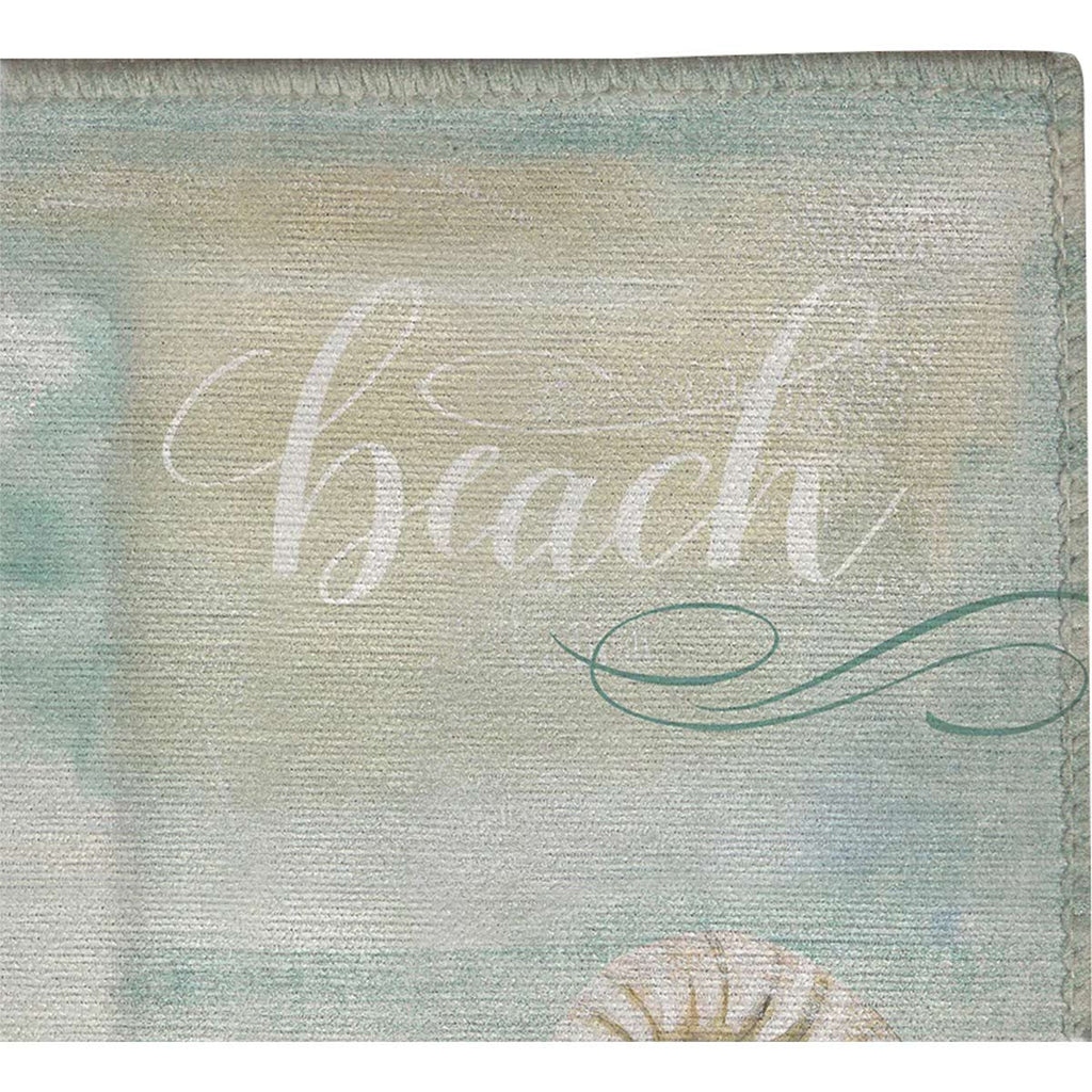 Seashell Egret Outdoor Doormat