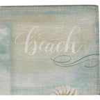 Seashell Egret Outdoor Rug - 2 x 3
