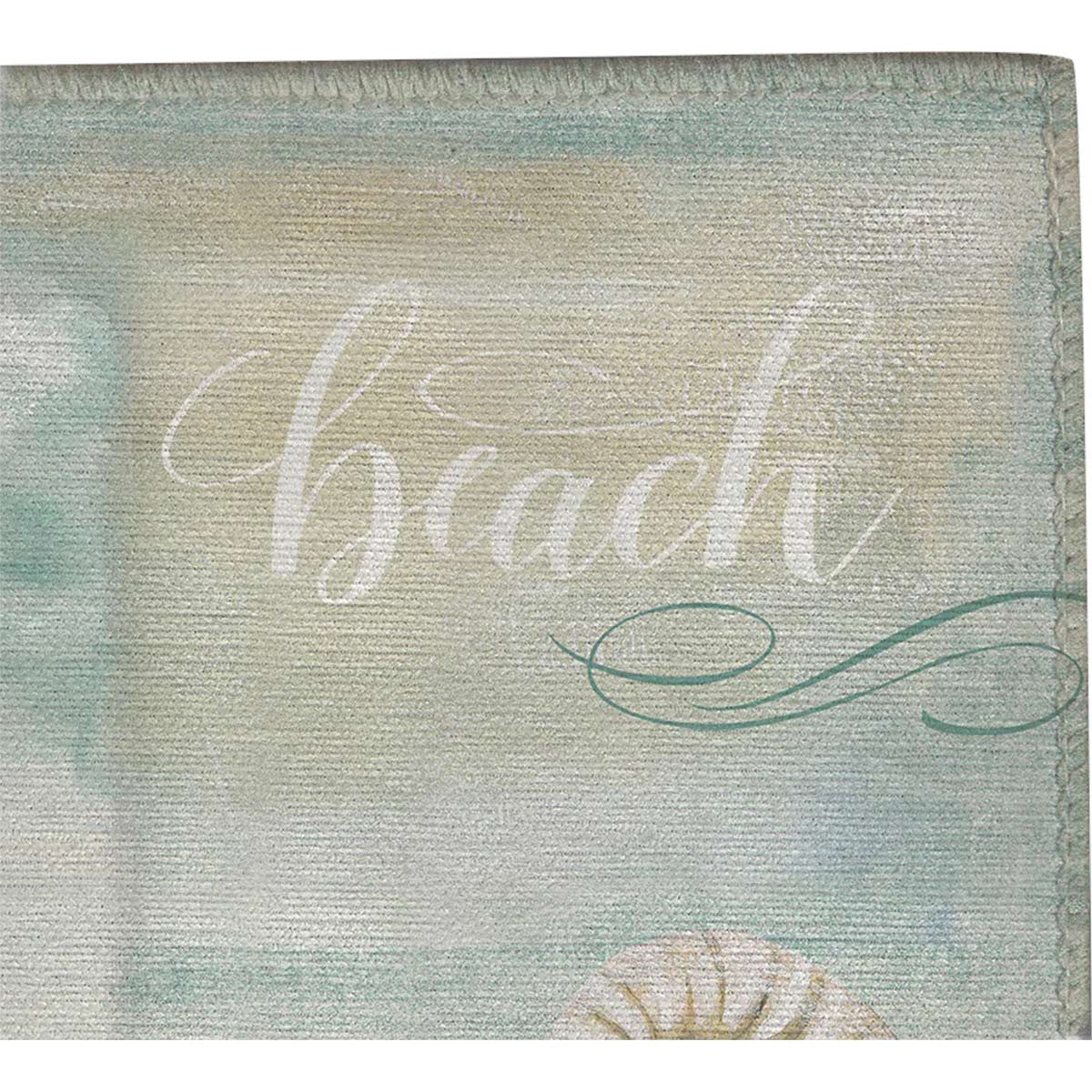 Seashell Egret Outdoor Rug - 2 x 3