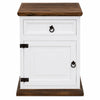 Classic White Nightstand - Left