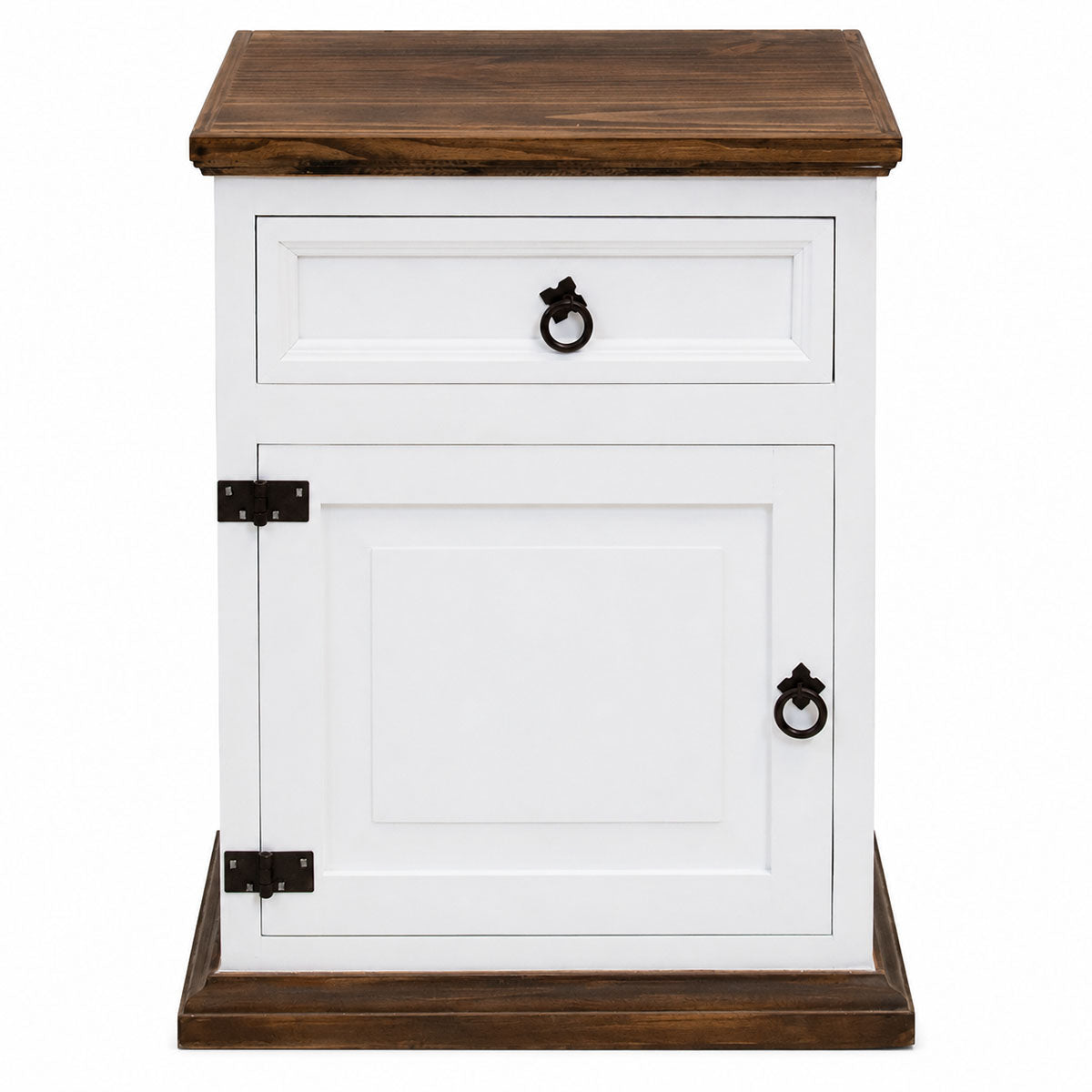 Classic White Nightstand - Left