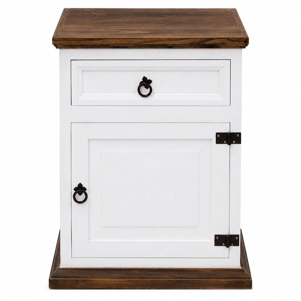 Classic White Nightstand - Right