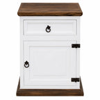 Classic White Nightstand - Right