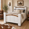 Royal Desert White Bed - Queen