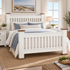 Classic White Bed - Queen