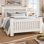 Classic White Bed - Queen