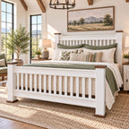 Classic White Bed - King