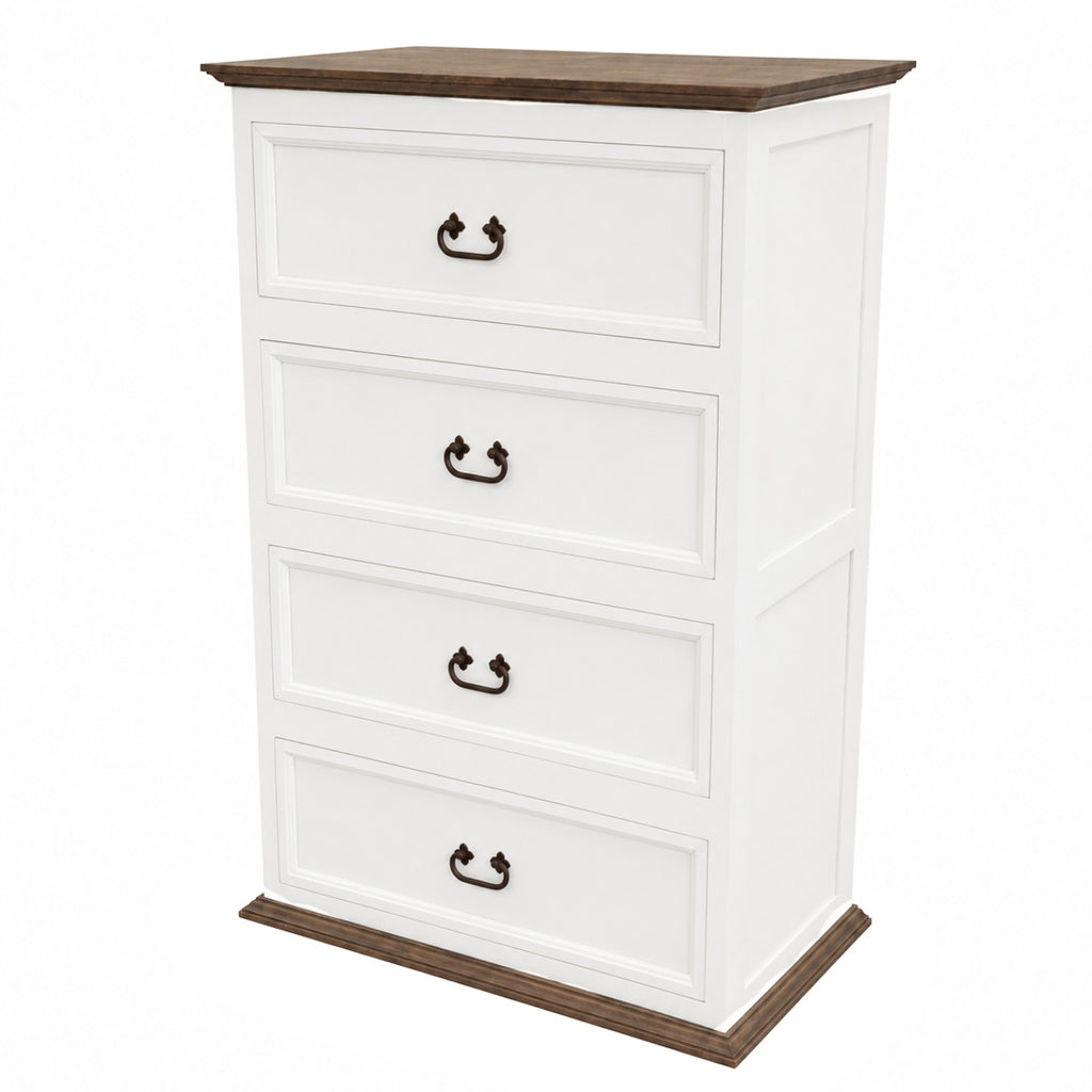 Classic White Chest of Drawers