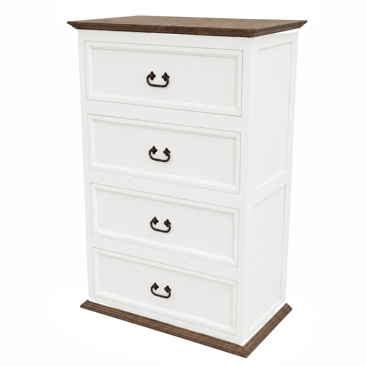 Classic White Chest of Drawers