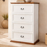 Classic White Chest of Drawers