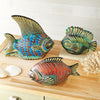 Red Fish Clay Sculpture - OVERSTOCK