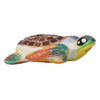 Brown Mosaic Sea Turtle Wall Sculptures - Set of 3