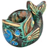 Tribal Bay Clay Fish Planter