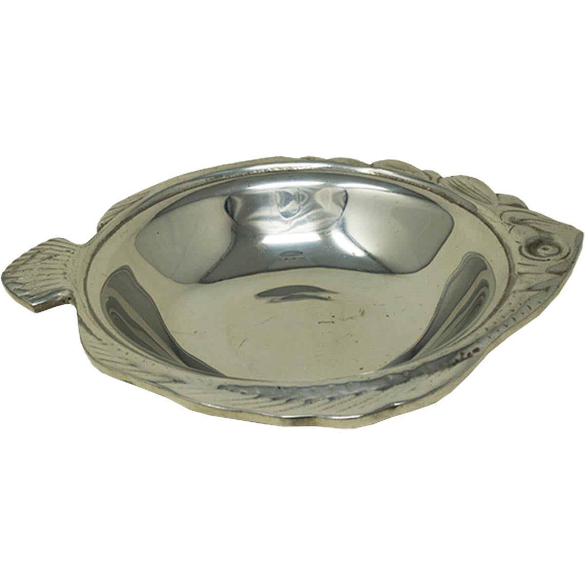 Pewter Fish Serving Bowl