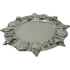 Pewter Seashell Serving Plate