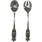 Pewter Pineapple Serving Spoon Set