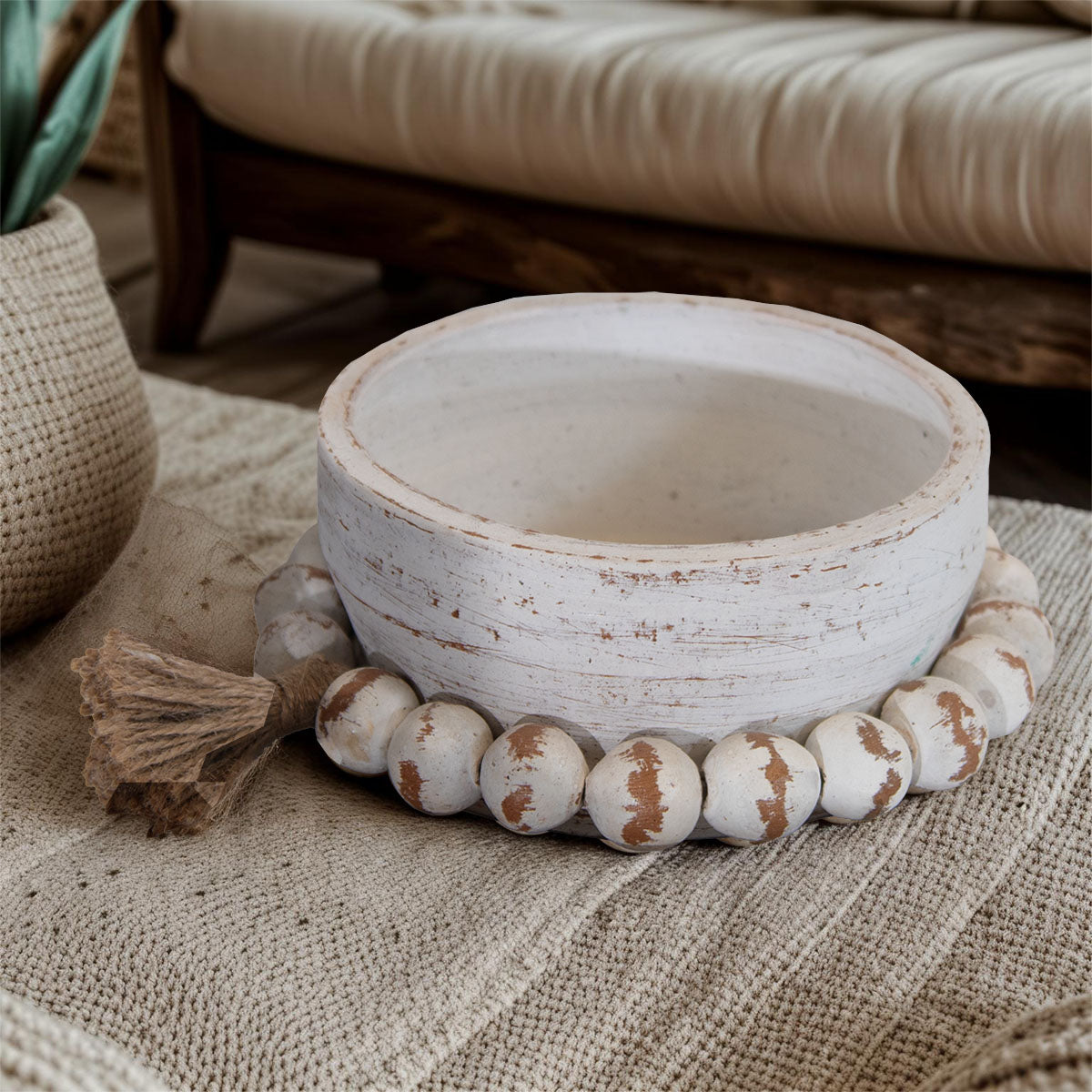 Seaside Beaded Dish
