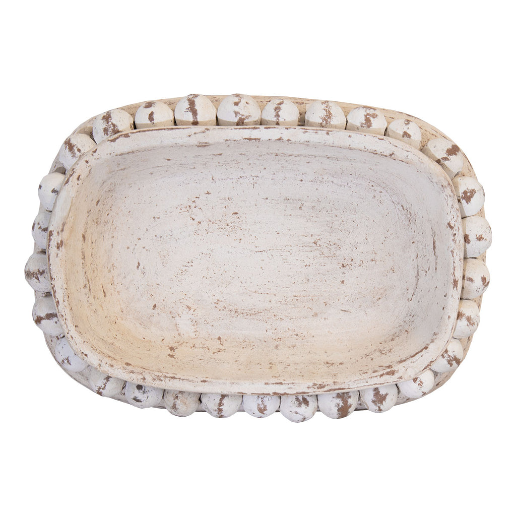 Driftwood Beaded Dish