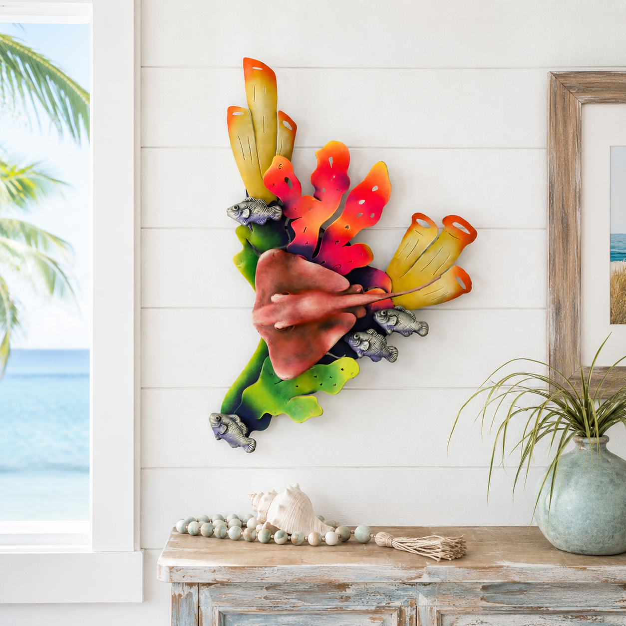 Reef Rider Coral Wall Art