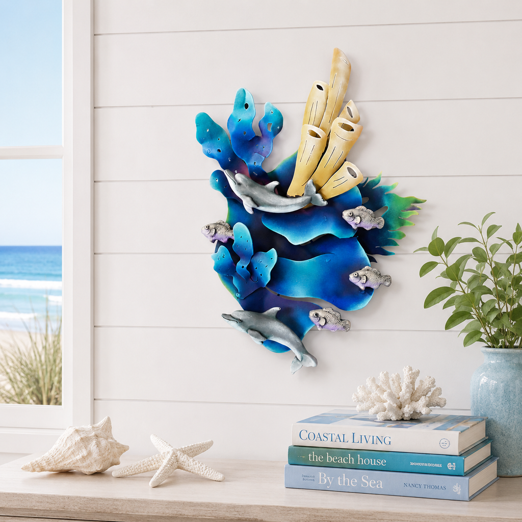 Dolphin Drift Wall Art