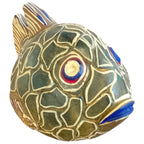 Pufferfish Clay Sculpture
