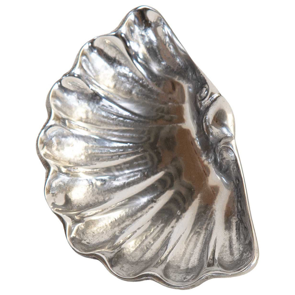 Baroque Pewter Shell Tray I