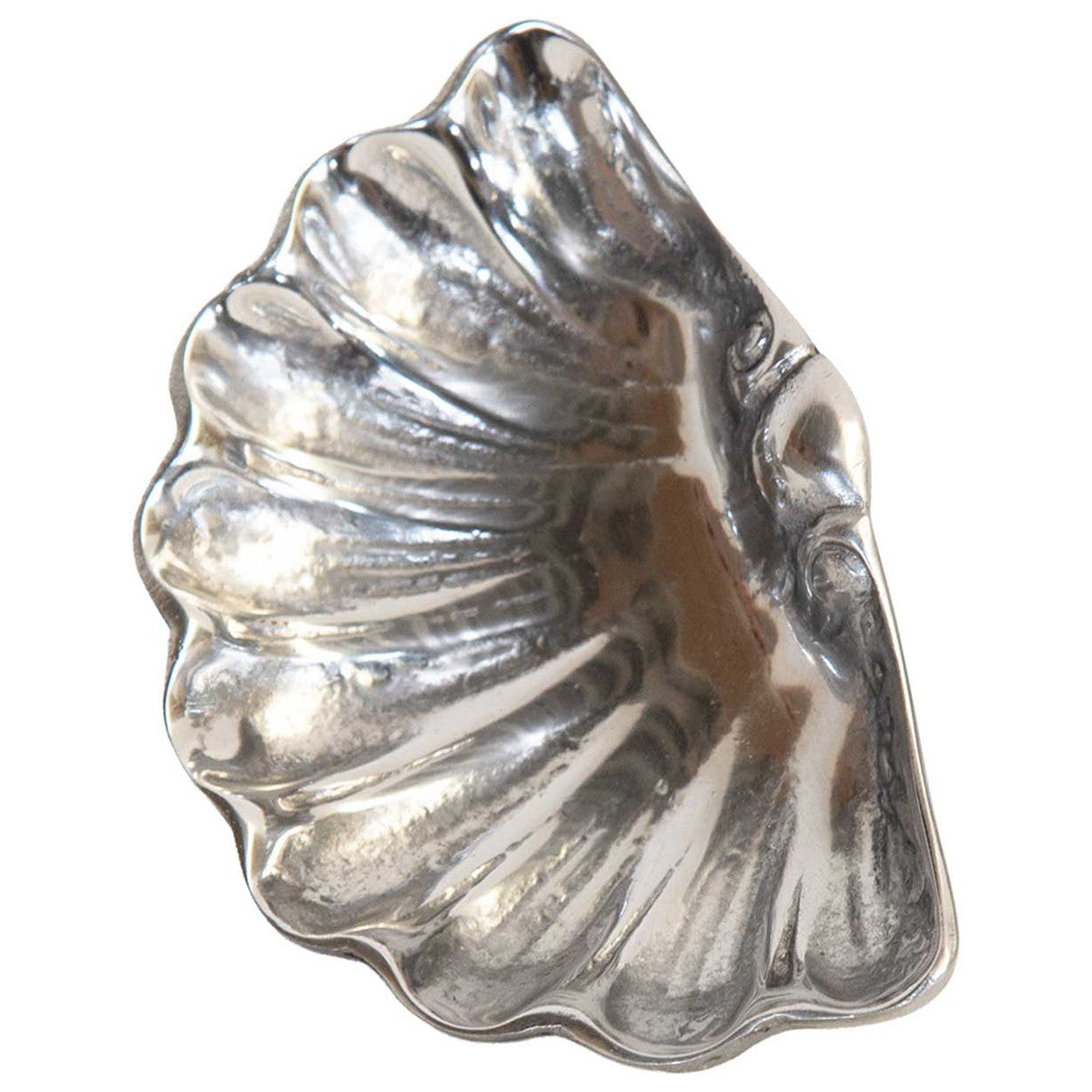 Baroque Pewter Shell Tray I
