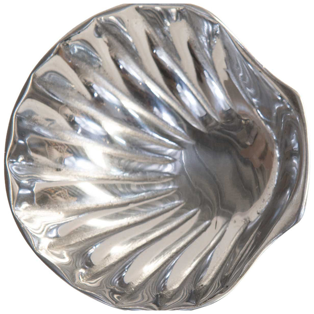 Baroque Pewter Shell Tray IV