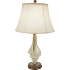 White Conch Shell Table Lamp