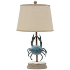 Blue Crab Table Lamp - OUT OF STOCK