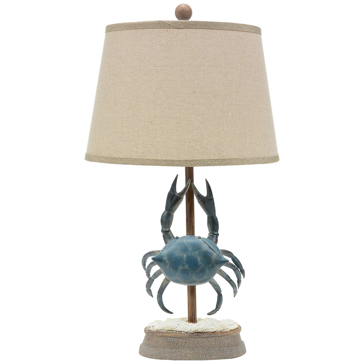 Blue Crab Table Lamp - OUT OF STOCK