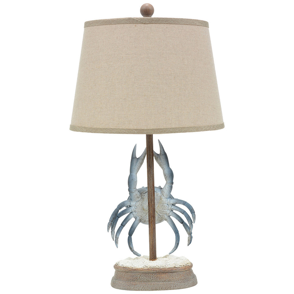 Blue Crab Table Lamp - OUT OF STOCK