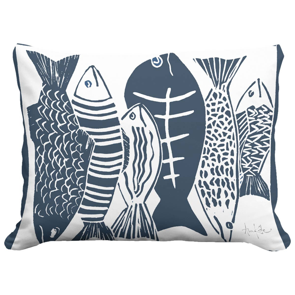 Day's Catch Indoor/Outdoor Pillow