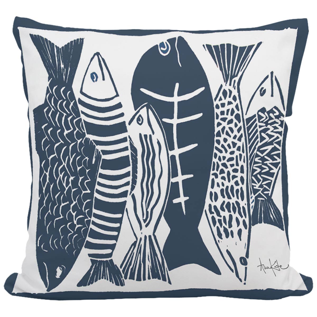 Day's Catch Indoor/Outdoor Pillow - Rectangle - CLEARANCE