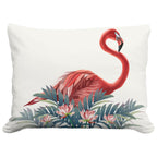 Floral Flamingo Indoor/Outdoor Pillow