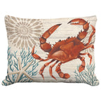 Crab Seas Indoor/Outdoor Pillow