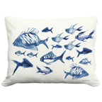 Tropical School Indoor/Outdoor Pillow