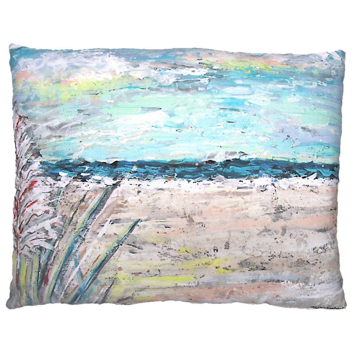 Beach Impressions Indoor/Outdoor Indoor/Outdoor Pillow