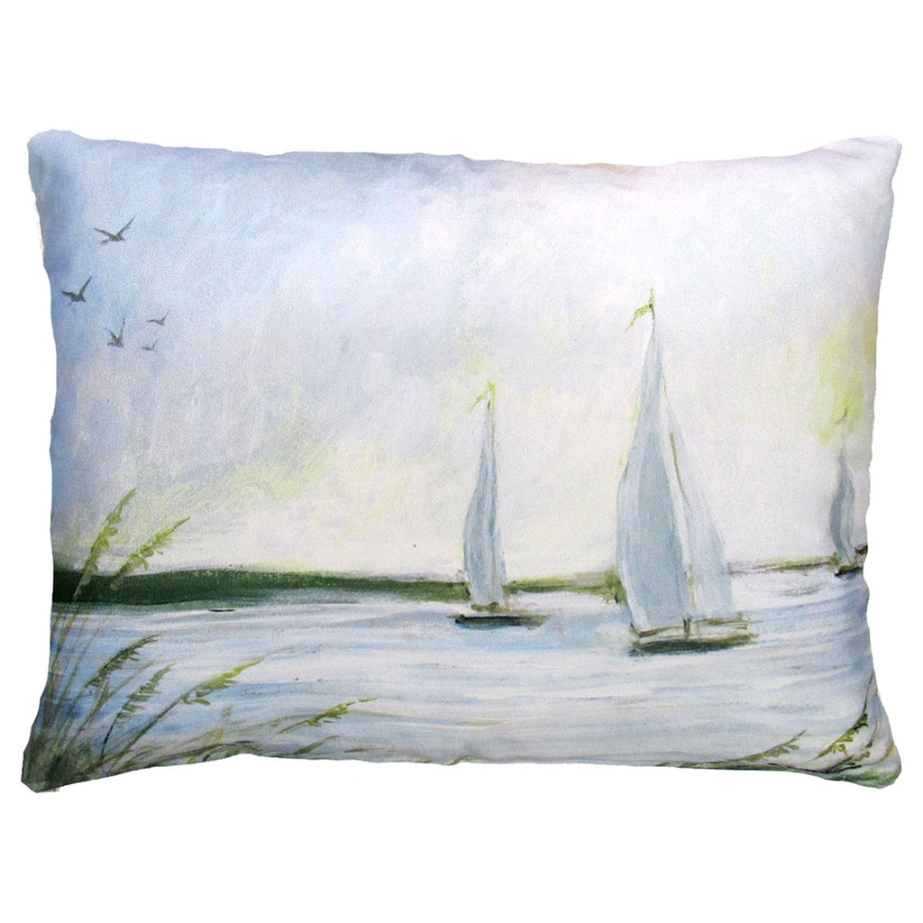 Morning Sail Indoor/Outdoor Pillow