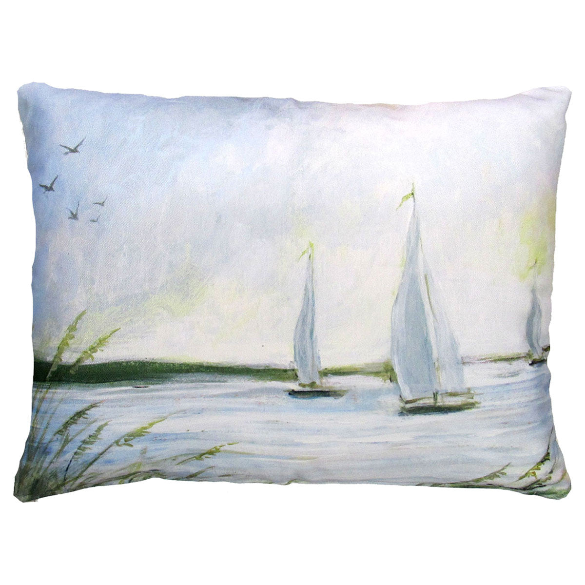 Morning Sail Indoor/Outdoor Pillow