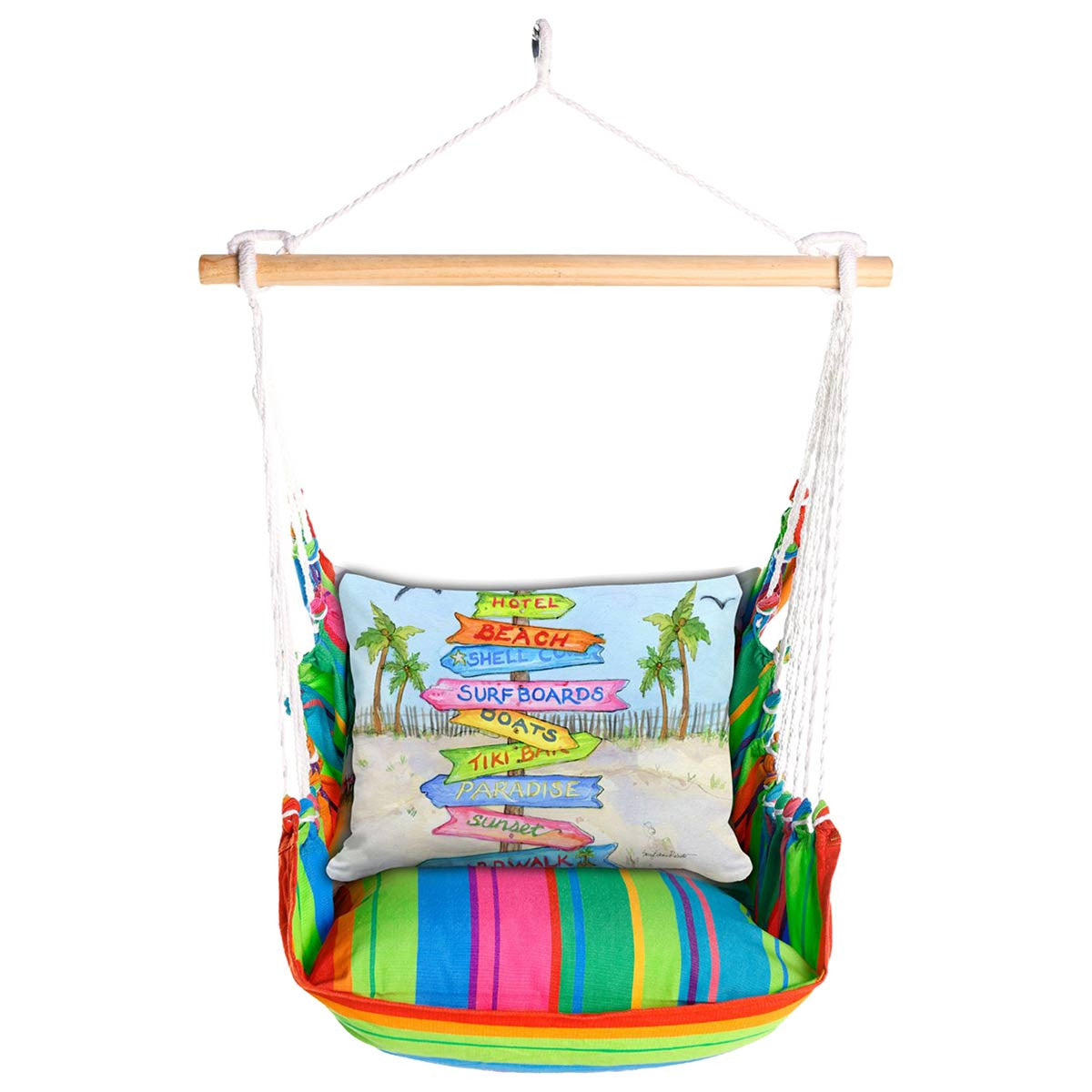 Festive Shores Swing Chair