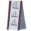 Floating Sailboats Kitchen Towel - Set of 4