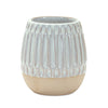 Sandy Seawater Vases - Set of 2