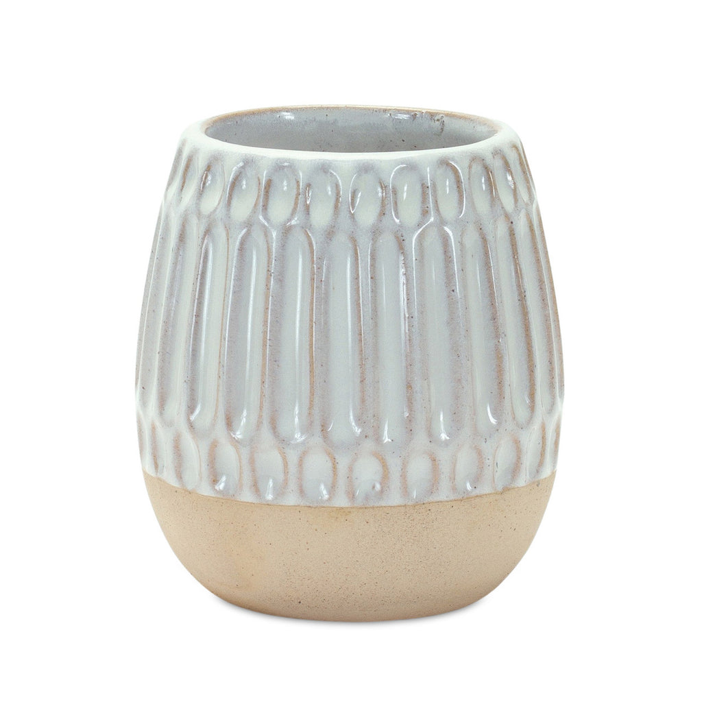 Sandy Seawater Vases - Set of 2