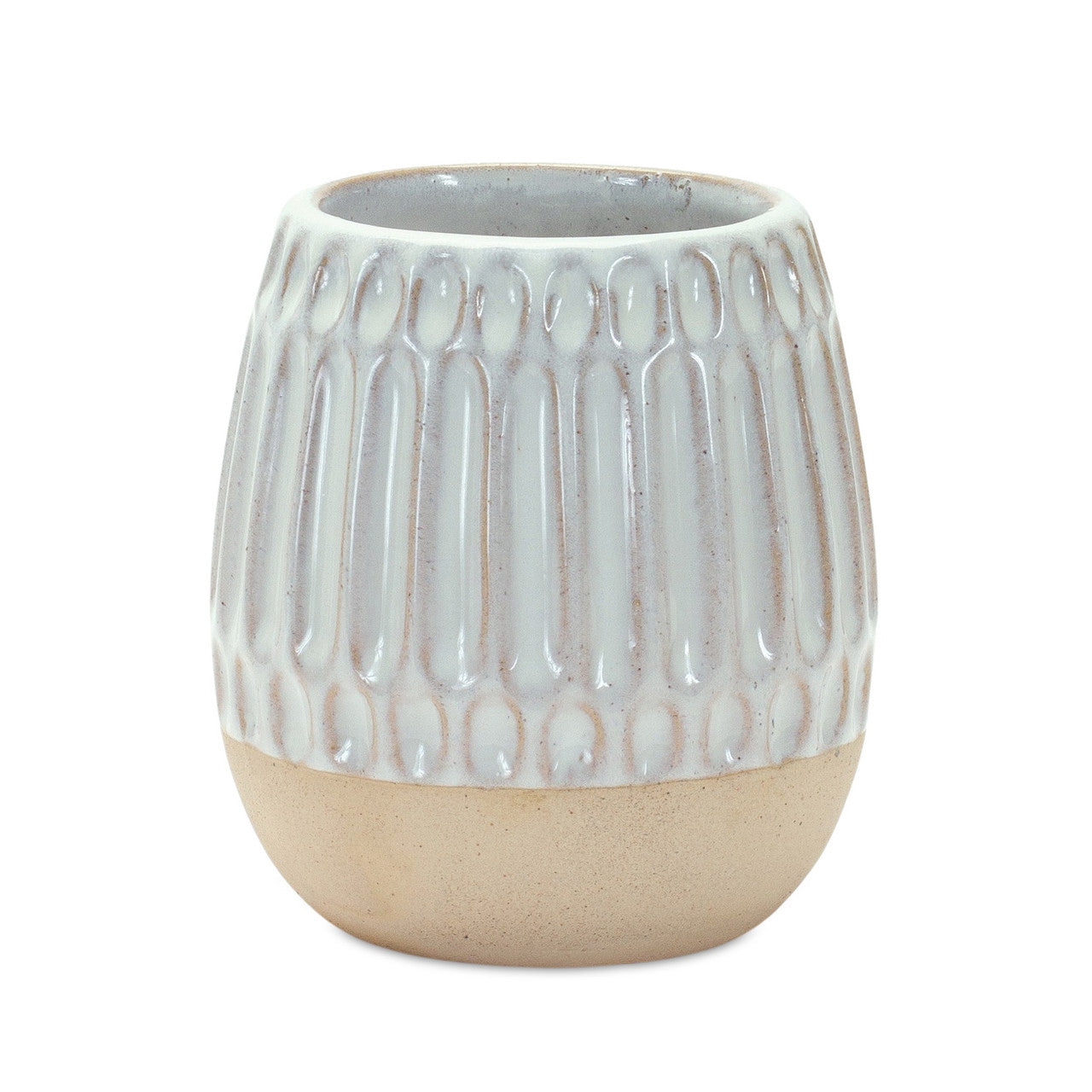 Sandy Seawater Vases - Set of 2