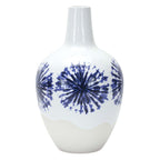 Blue Tie Dye Vase