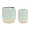 Pristine Leaf Pots - Set of 2