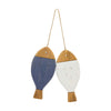 Colored Wooden Fish Wall Art